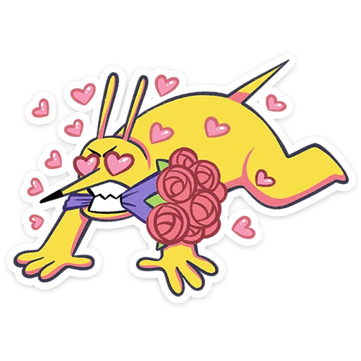 💐 Стикер «Солнечные зайчики» для Telegram