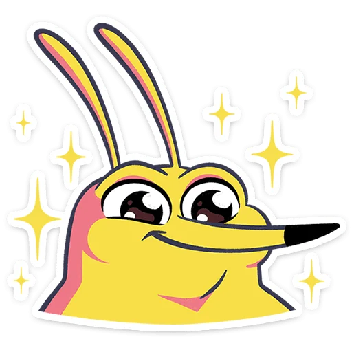 😊 Стикер «Солнечные зайчики» для Telegram