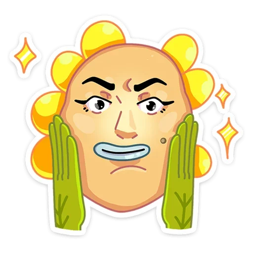 ☺️ Стикер «Санни» для Telegram