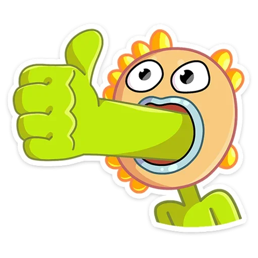 👍 Стикер «Санни» для Telegram
