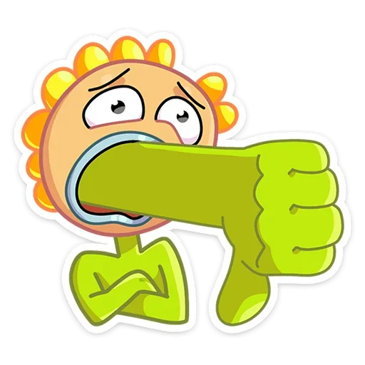 👎 Стикер «Санни» для Telegram