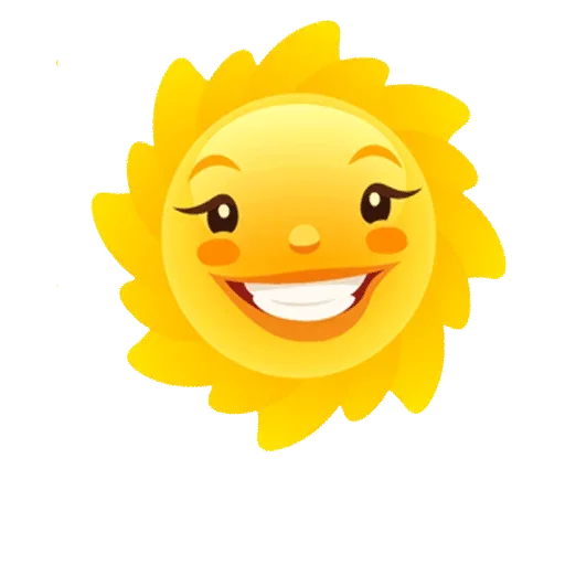 Стикерпак Sun для Telegram