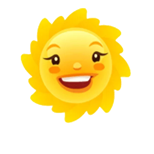 ☀️ Стикер «Sun» для Telegram