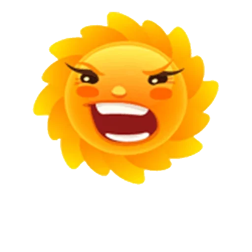 ☀️ Стикер «Sun» для Telegram