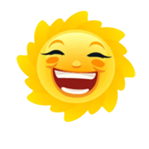 🌟 Стикер «Sun» для Telegram