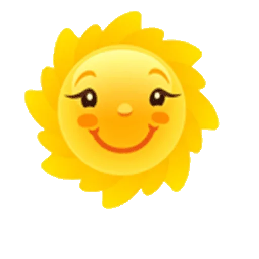 🌟 Стикер «Sun» для Telegram