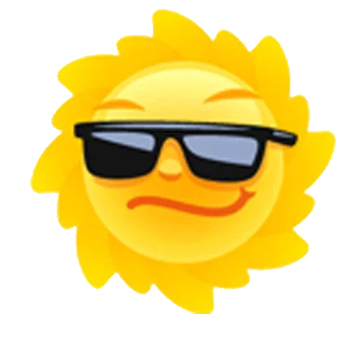 ☀️ Стикер «Sun» для Telegram