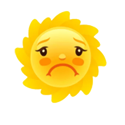 ☀️ Стикер «Sun» для Telegram