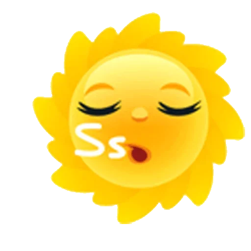 🌟 Стикер «Sun» для Telegram