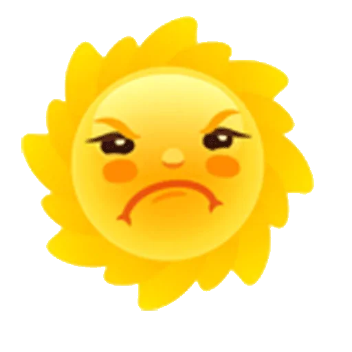 ☀️ Стикер «Sun» для Telegram