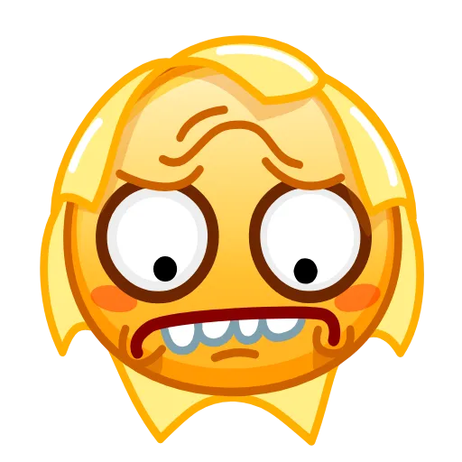 😖 Стикер «Sun Emoji» для Telegram
