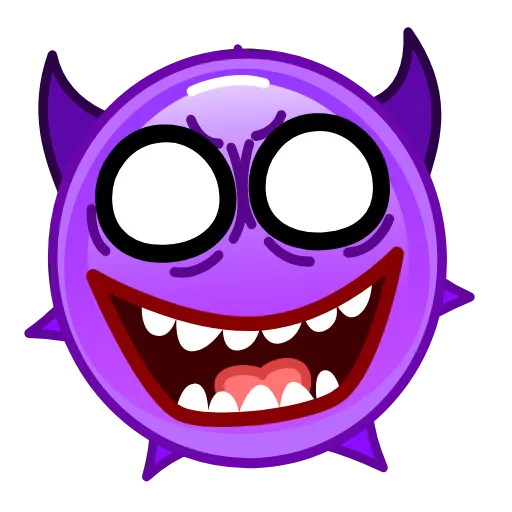 😈 Стикер «Sun Emoji» для Telegram