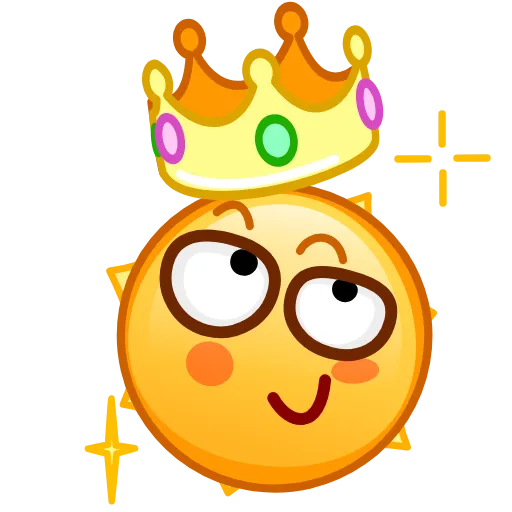 👸 Стикер «Sun Emoji» для Telegram