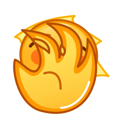 👋 Стикер «Sun Emoji» для Telegram
