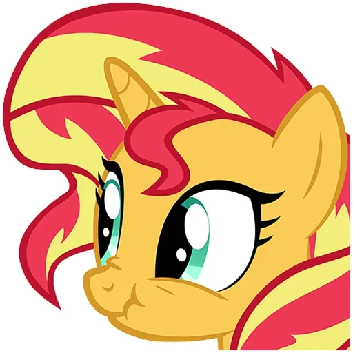 Стикерпак Sunset Shimmer для Telegram