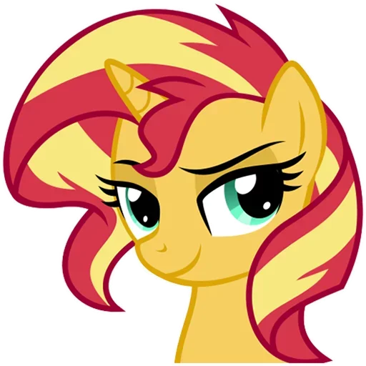 😏 Стикер «Sunset Shimmer» для Telegram