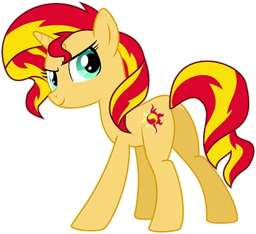 😏 Стикер «Sunset Shimmer» для Telegram