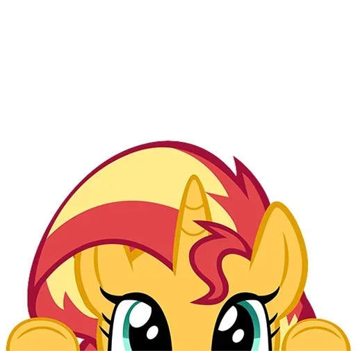 👀 Стикер «Sunset Shimmer» для Telegram