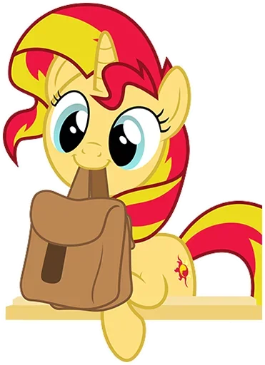 😊 Стикер «Sunset Shimmer» для Telegram