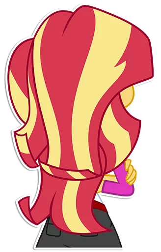 😒 Стикер «Sunset Shimmer [EG]» для Telegram