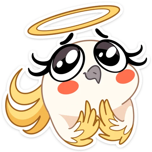 🙏 Стикер «Папуг Солнышко» для Telegram