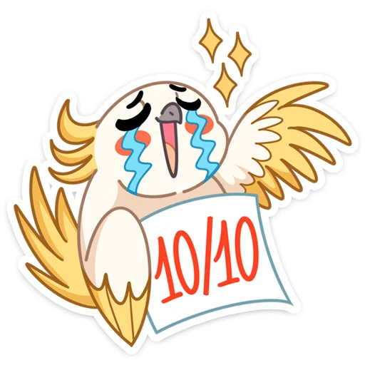 👍 Стикер «Папуг Солнышко» для Telegram