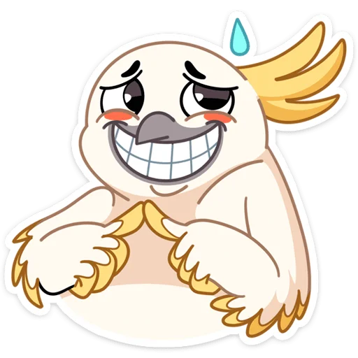 😬 Стикер «Папуг Солнышко» для Telegram