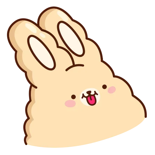 😛 Стикер «Кролик Супчик» для Telegram