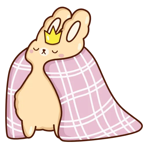 👑 Стикер «Кролик Супчик» для Telegram