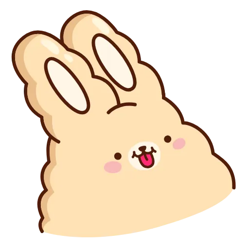😛 Стикер «Кролик Супчик» для Telegram