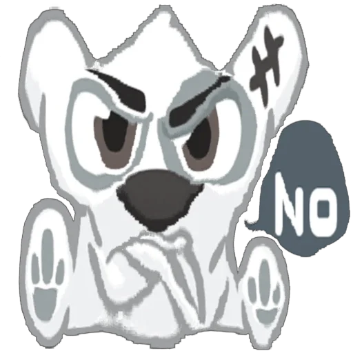 🤨 Стикер «super MEGAthrasher» для Telegram