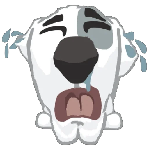 😭 Стикер «super MEGAthrasher» для Telegram