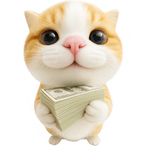 💵 Стикер «Супер рыжик» для Telegram