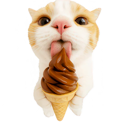 🍦 Стикер «Супер рыжик» для Telegram
