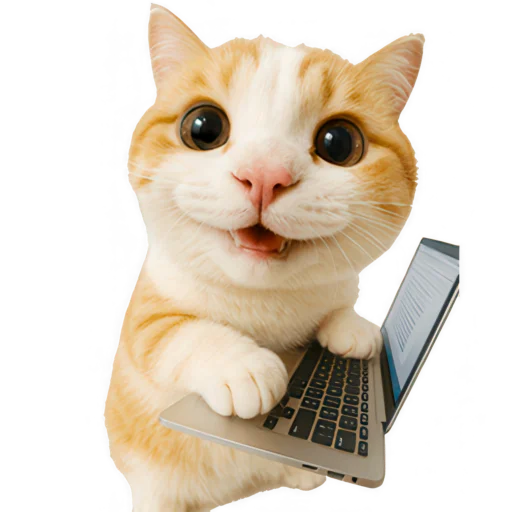 💻 Стикер «Супер рыжик» для Telegram