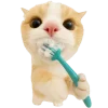 🪥 Эмодзи «Супер рыжик» для Telegram