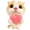 ❤️ Эмодзи «Супер рыжик» для Telegram