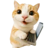 💻 Эмодзи «Супер рыжик» для Telegram