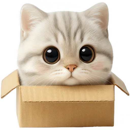 Стикерпак Супер милый кот для Telegram