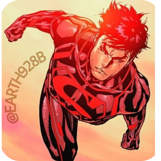 😈 Стикер «Superboy» для Telegram