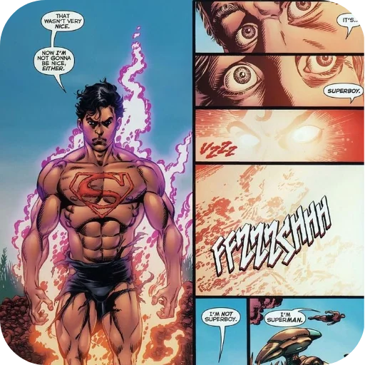 😎 Стикер «Superboy» для Telegram