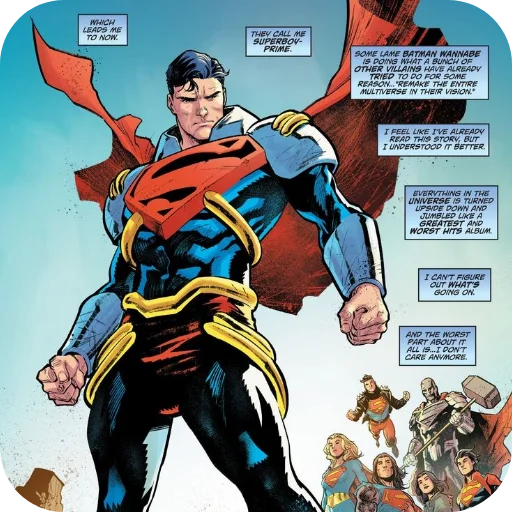 👏 Стикер «Superboy» для Telegram