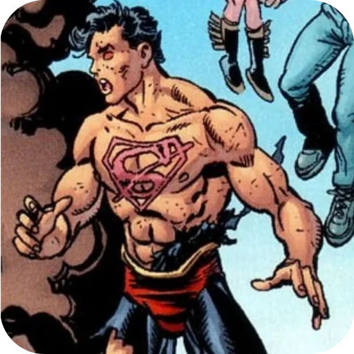 😮 Стикер «Superboy» для Telegram
