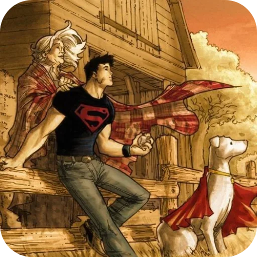 ☺ Стикер «Superboy» для Telegram