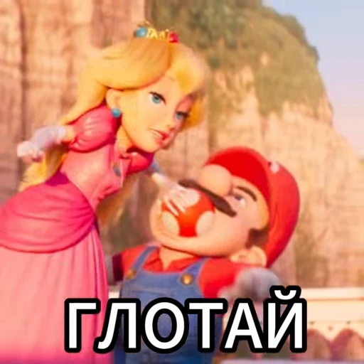 🥴 Стикер «Супер Братья Марио» для Telegram