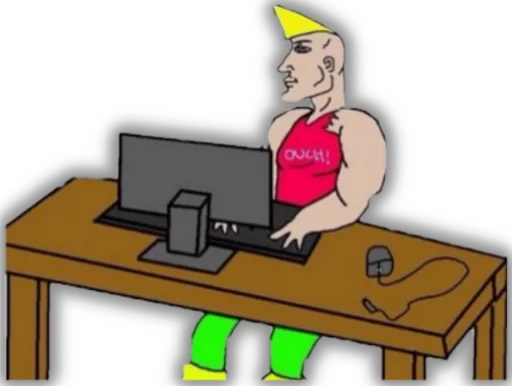 🤟 Стикер «SuperChad» для Telegram