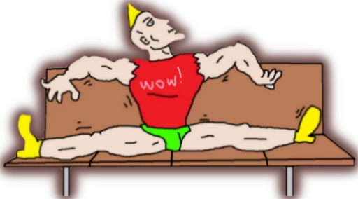 👊 Стикер «SuperChad» для Telegram
