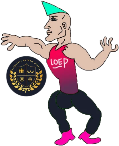 🤴 Стикер «SuperChad» для Telegram