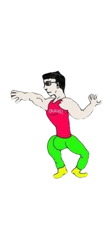 👦 Стикер «SuperChad» для Telegram
