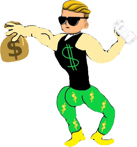 💸 Стикер «SuperChad» для Telegram